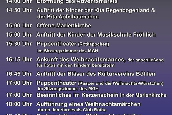 Adventsmarkt Rötha 2025