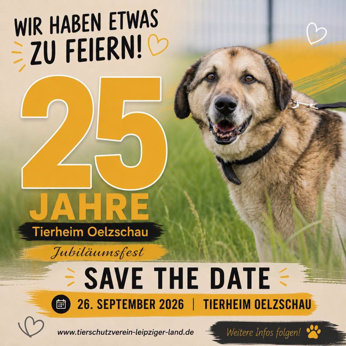 Save the Date: Jubiläumsfest am 26.09.2026! Save the Date: Jubiläumsfest am 26.09.2026!