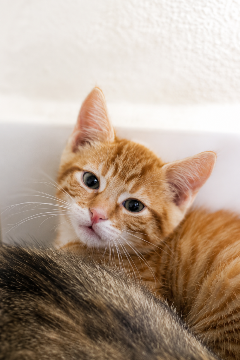 Drei scheue Katerchen – gemeinsam auf dem Weg ins große Glück! Drei scheue Katerchen – gemeinsam auf dem Weg ins große Glück!