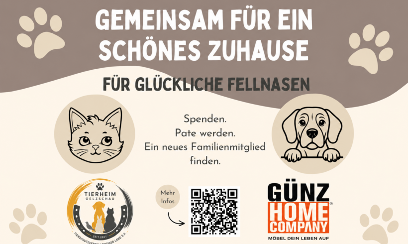 Gemeinsam Gutes tun – unsere große Aktion mit Günz Home Company!
