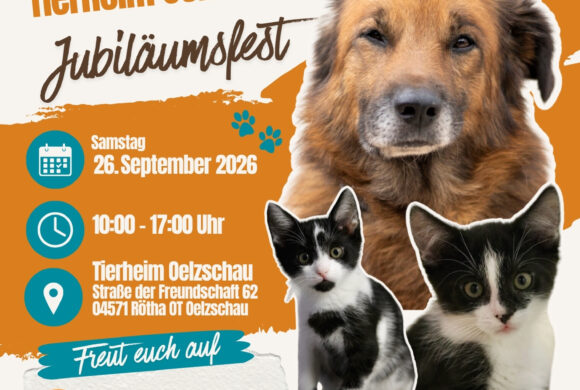 25 Jahre Tierschutzverein Leipziger Land e.V. – Feiert mit uns! ⭐